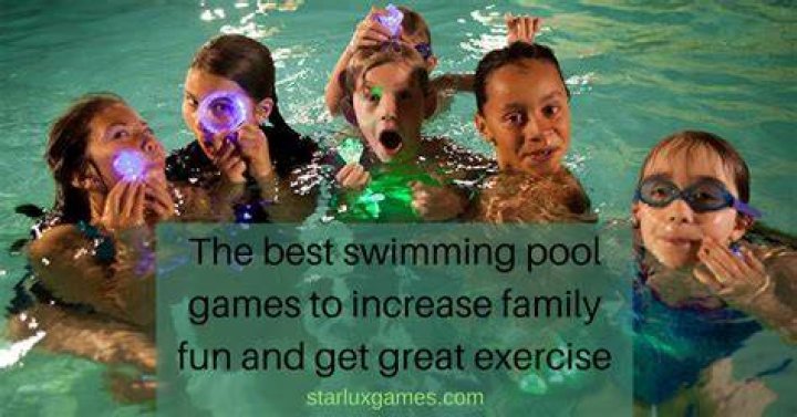 10 swimming pool games that double as workouts