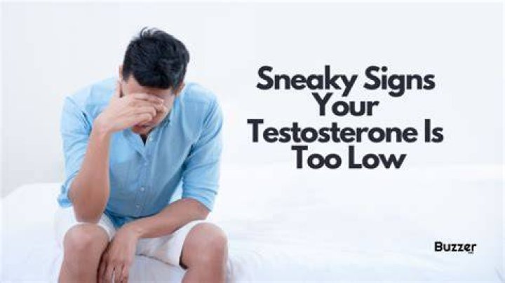 8 Sneaky Signs Your Testosterone Is Too Low