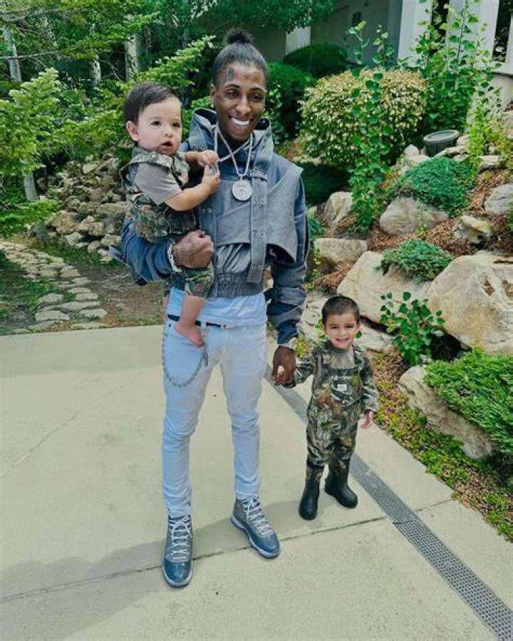 A picture of Kayden Gaulden at his father's show.