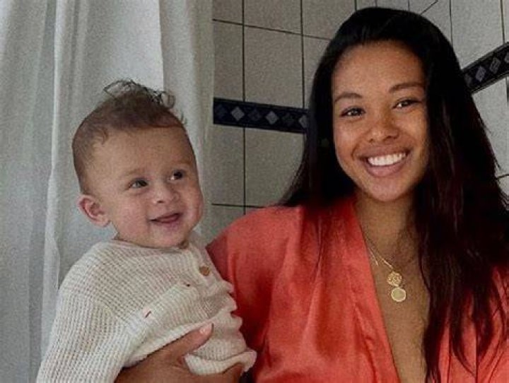 Aeko Brown as a baby