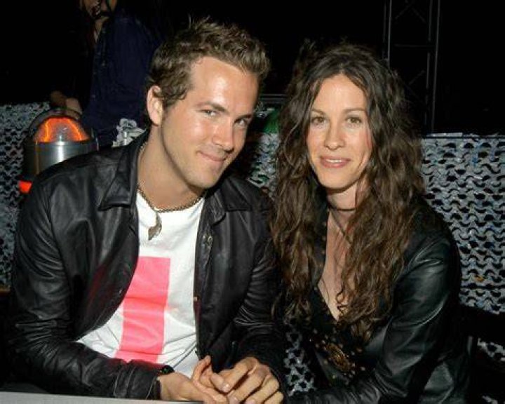 Alanis Morissette and Ryan Reynolds
