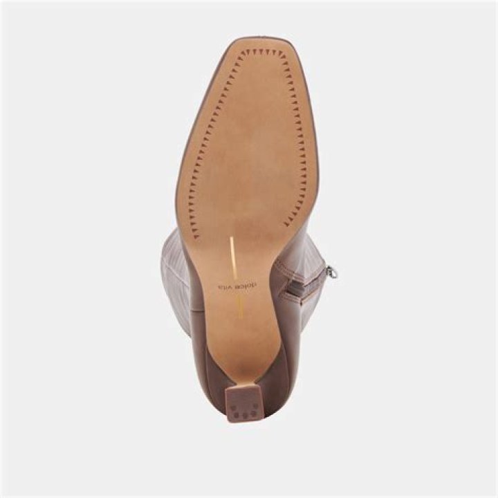 brown leather dolce vita gyra wide calf boots