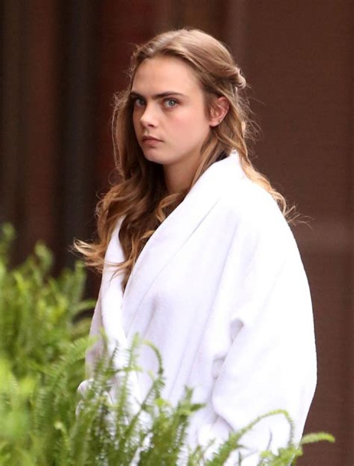 Cara Delevingne in a scene from the upcoming Suicide Squad film.