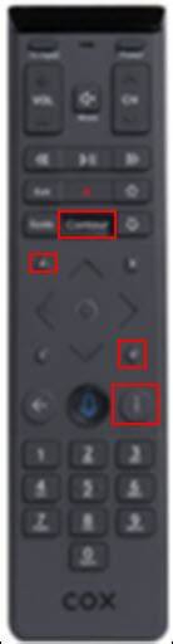 Cox Remote Pairing
