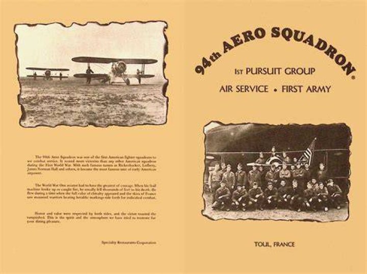 Definitions of 94th aero squadron
