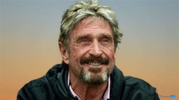 John Mcafee weight