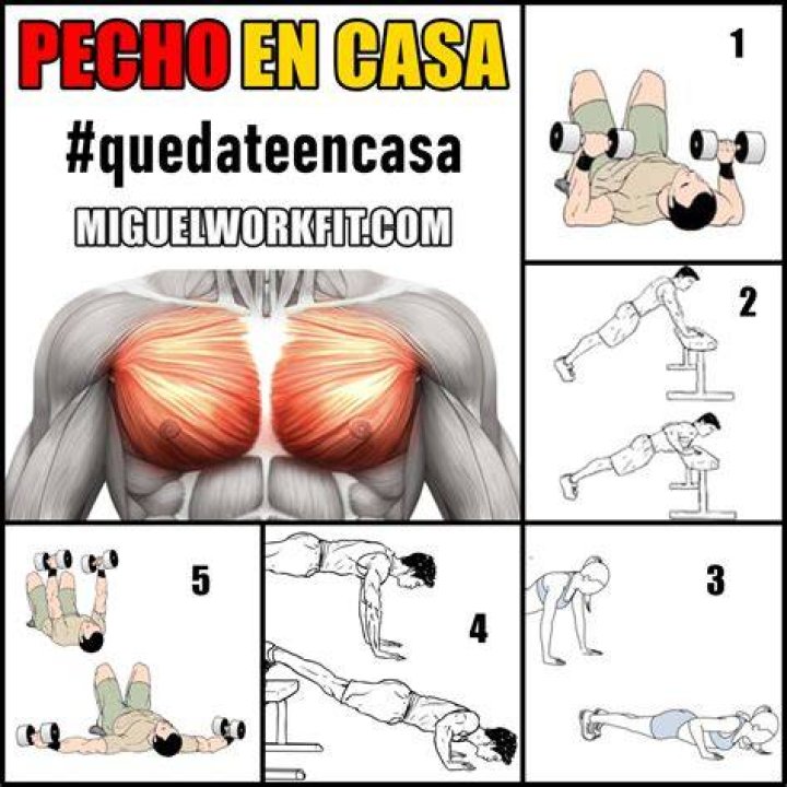 Los 5 mejores ejercicios para el pecho inferior