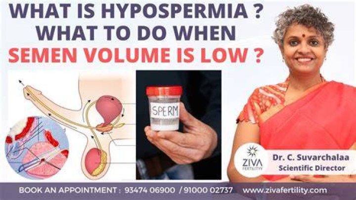 low semen volume