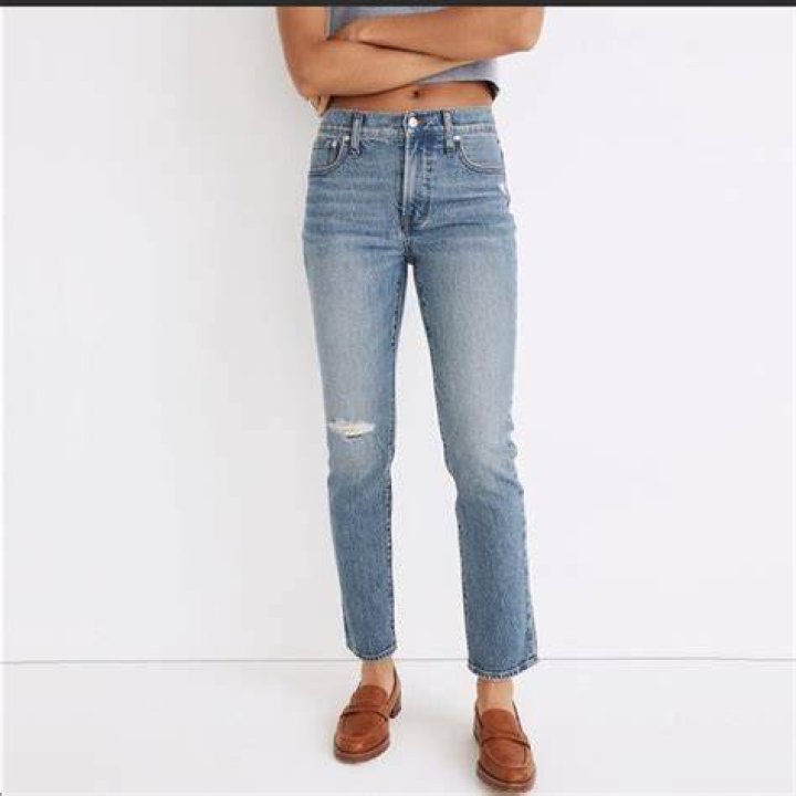 Madewell The Mid-Rise Perfect Vintage Jean, best non-stretch denim