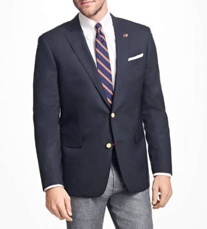 Madison Sport Coat in Navy Wool