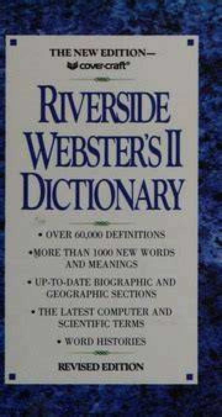 Miscellaneous dictionaries