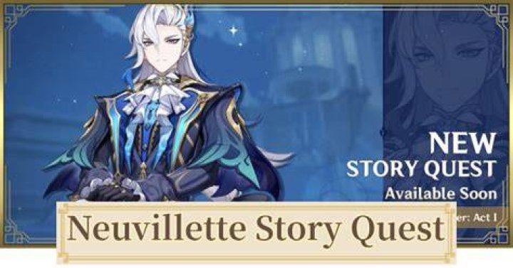 Neuvillette Story Quest In Genshin Impact 4.1 Update. (Picture: HoYoverse)
