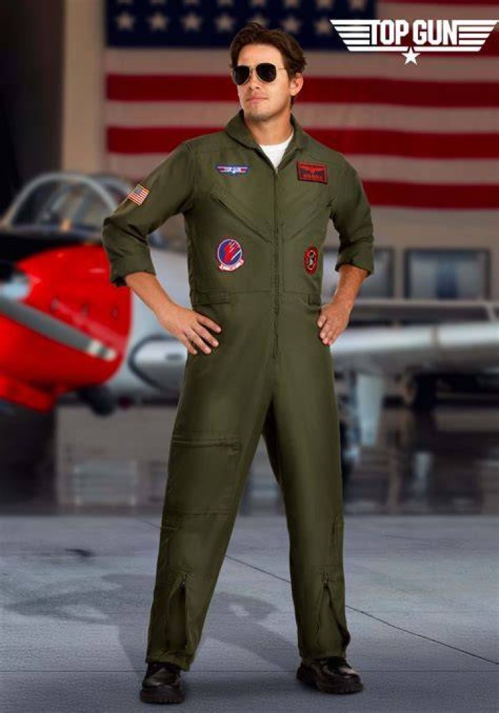 Official Top Gun Flight Suit Halloween Official Top Gun Flight Suit Halloween