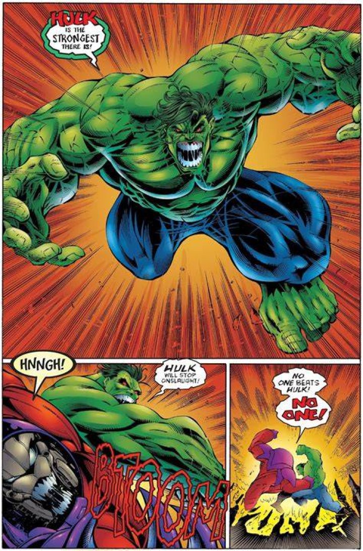 Onslaught Kills Hulk