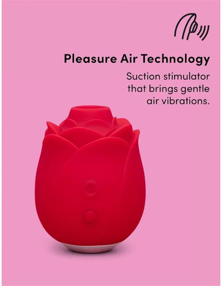 Pleasure Air Rose Clitoral Suction Stimulator Pleasure Air Rose Clitoral Suction Stimulator