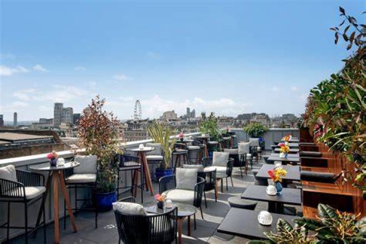 The rooftop bar at Mi-Pad Hotel in Queenstown. Photo / Supplied