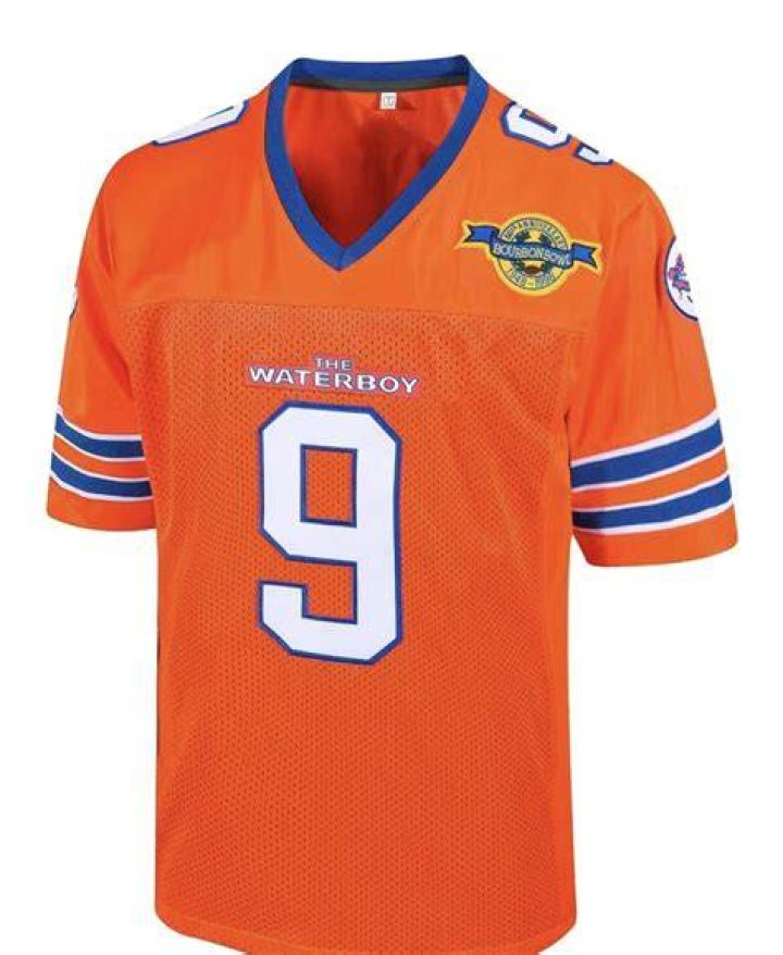 The Waterboy Football Jersey #9 Bobby Boucher The Waterboy Football Jersey #9 Bobby Boucher