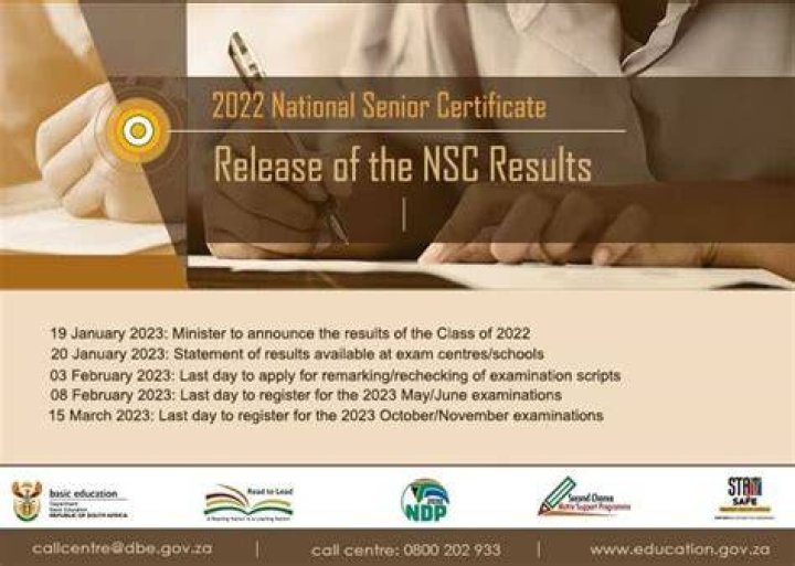 When Will The 2022/2023 Matric Results Be Released?